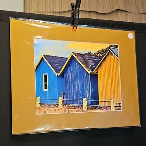 Prince Edward Island Houses High Quality Matted Photograph